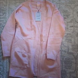Pink cardigan from Zara